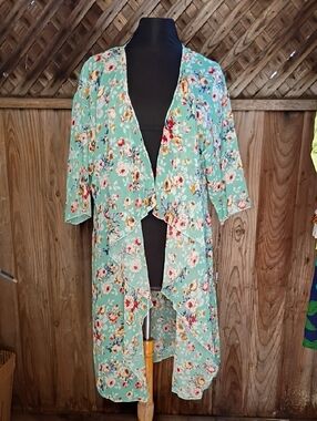 LulaRoe Floral Kimono